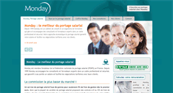 Desktop Screenshot of monday-portage-salarial.com